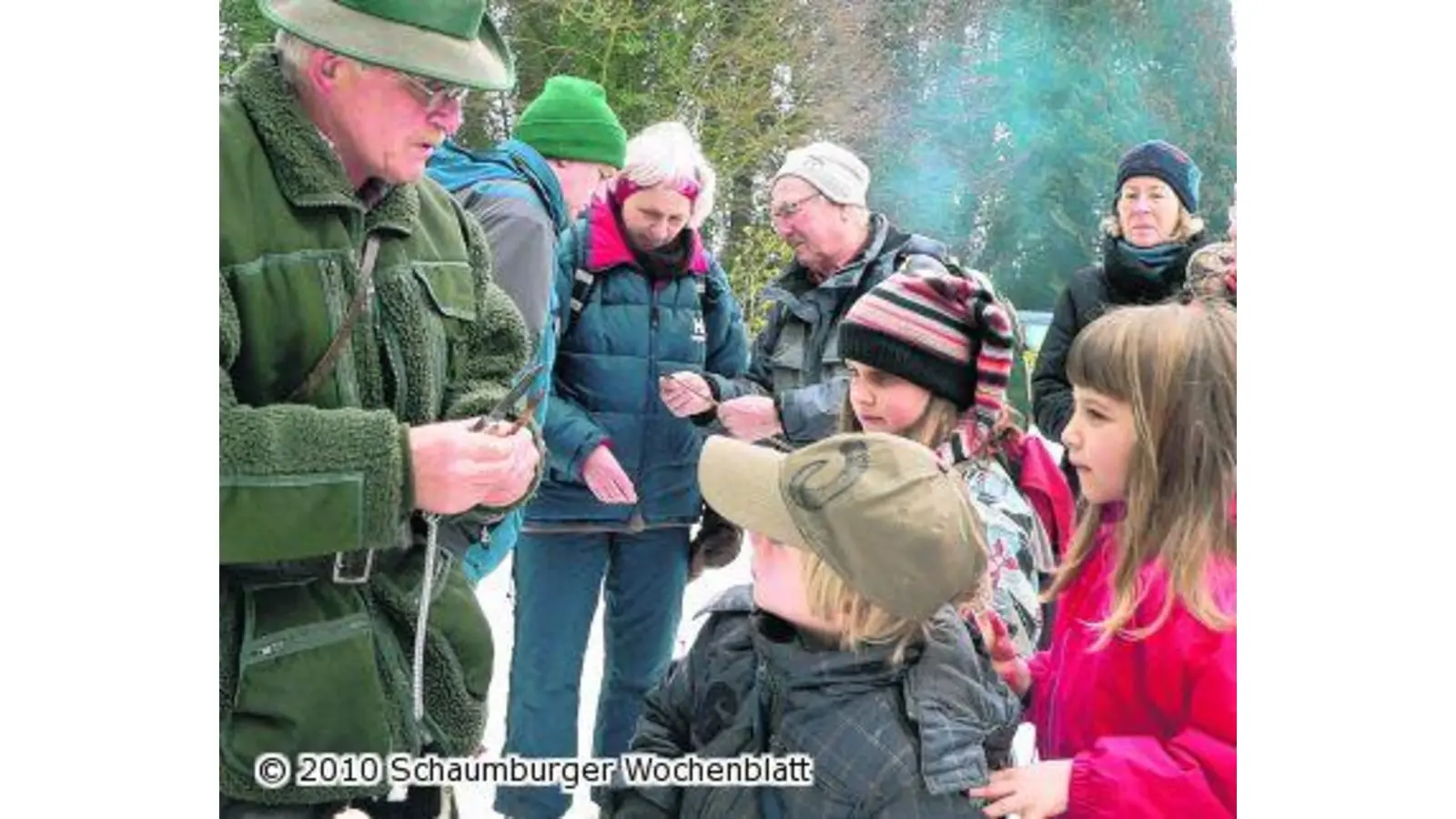 Junges Grün ist dick verpackt (Foto: al)