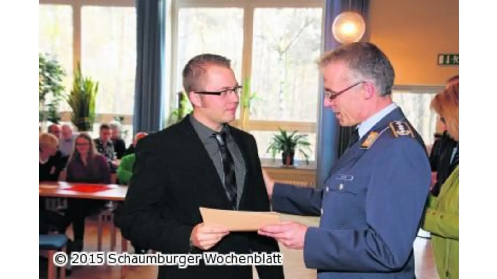 Lehrabschlussfeier auf dem Fliegerhorst (Foto: red)