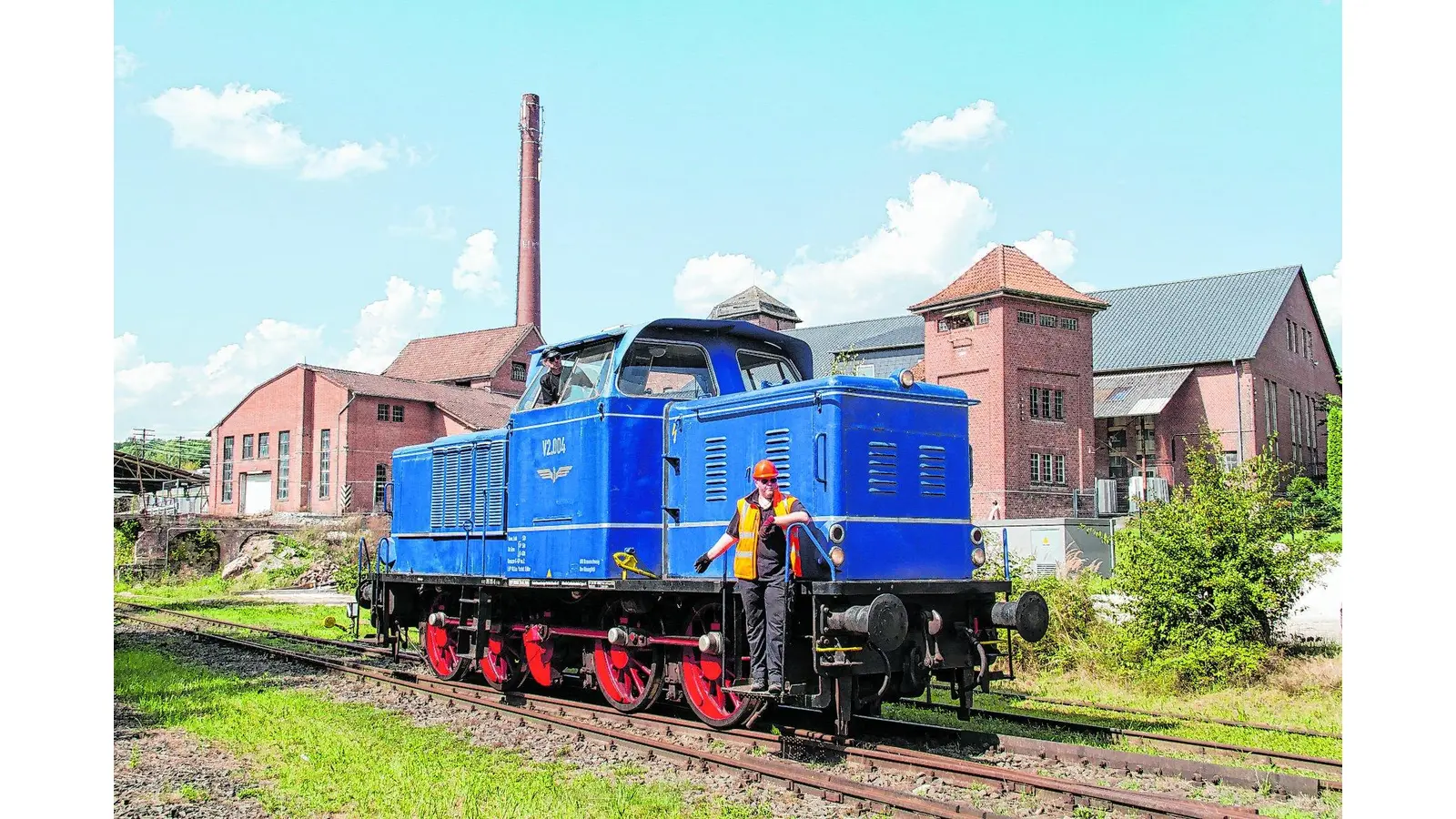 Mit der Eisenbahn zum Spargelessen (Foto: ste)