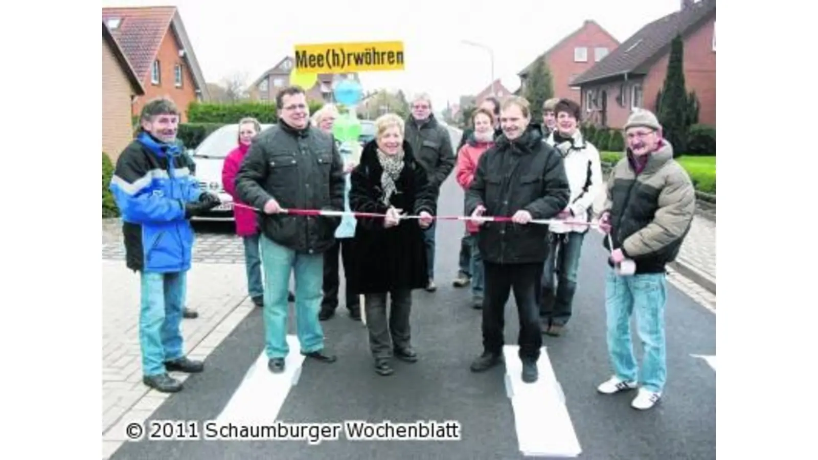 Die Meerwöhrener sind nun vereint (Foto: wa)
