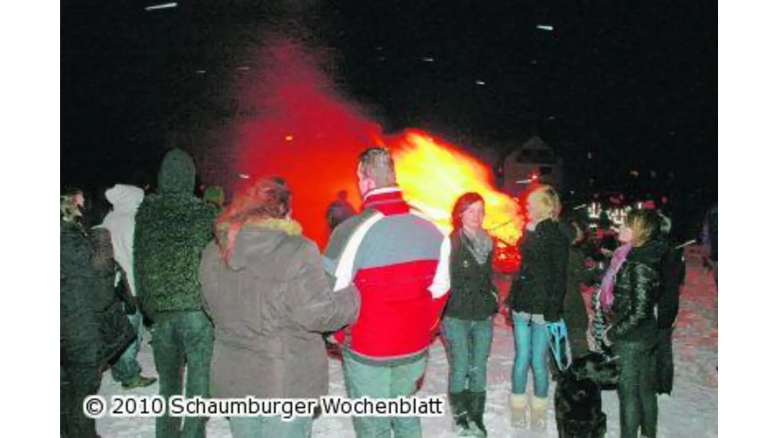 Gäste erleben Knutfest in gemütlicher Winternacht (Foto: bb)