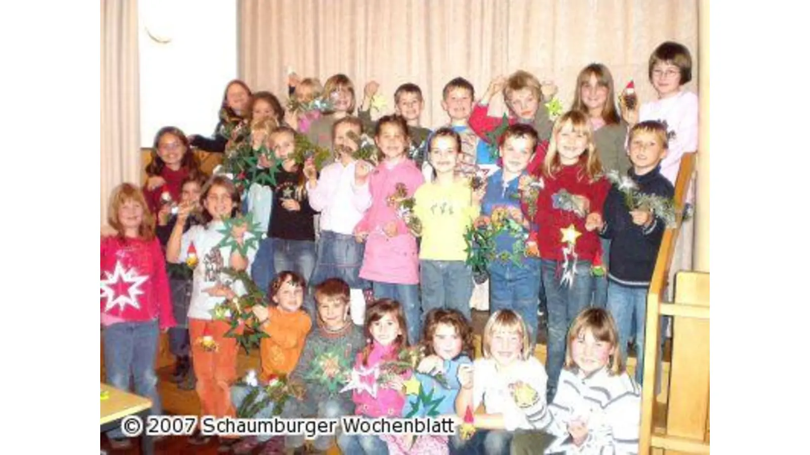 Bastelstunde eine gelungene Sache (Foto: pd)