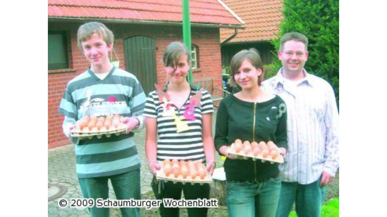Ostereier in Scheie sind gut versteckt (Foto: red)