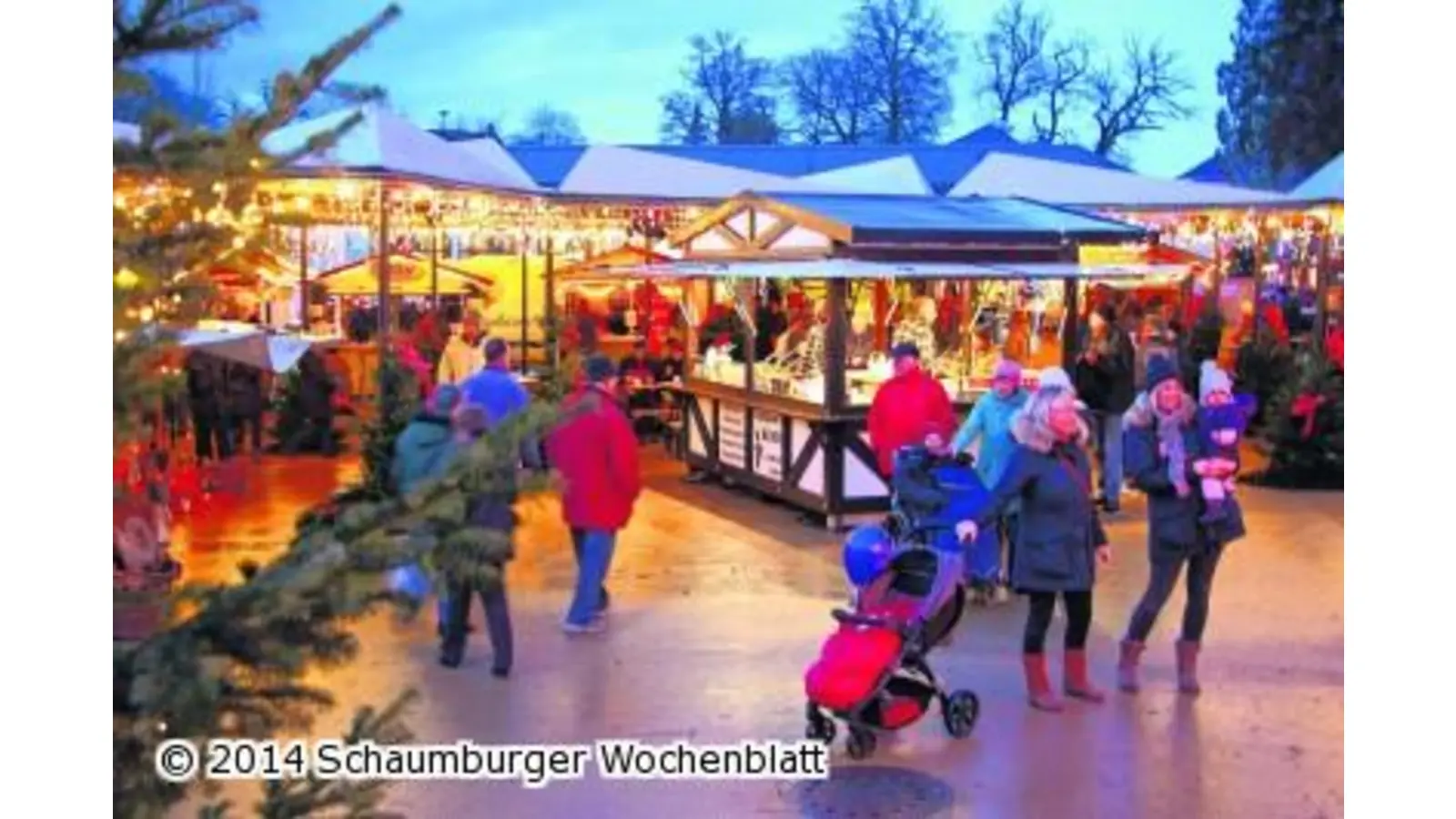 Wo Bäume tanzen und Geschenke Beine haben (Foto: red)