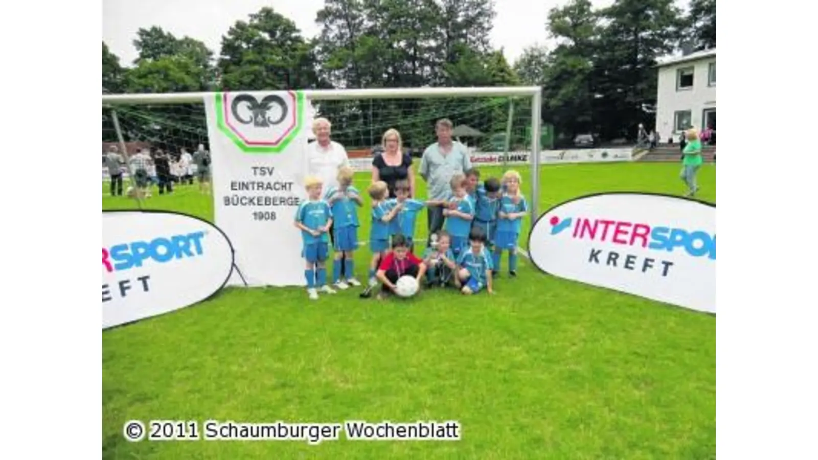 Kleine Weltmeister zeigen im Stadion Siegeswillen (Foto: em)