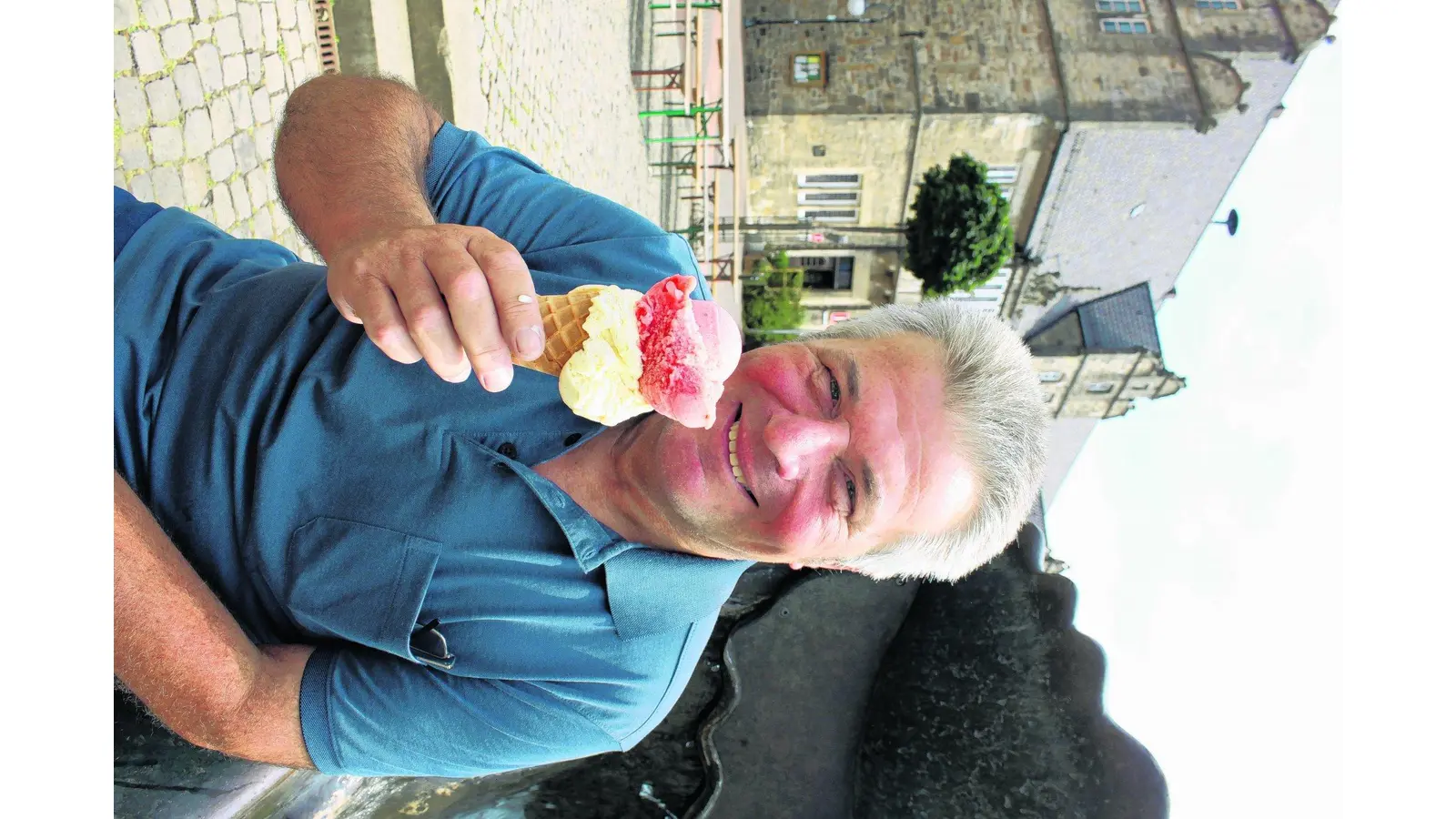 Es gibt runde Köstlichkeiten auf die Waffel (Foto: bb)