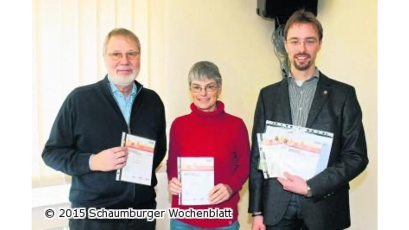 Eingangskontrolle bei der Sportabzeichenvergabe (Foto: us)