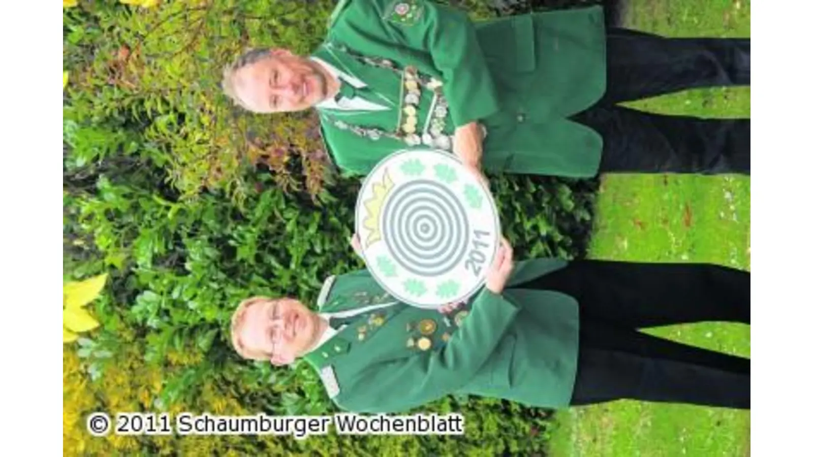 Die Königsscheibe hängt (Foto: gi)