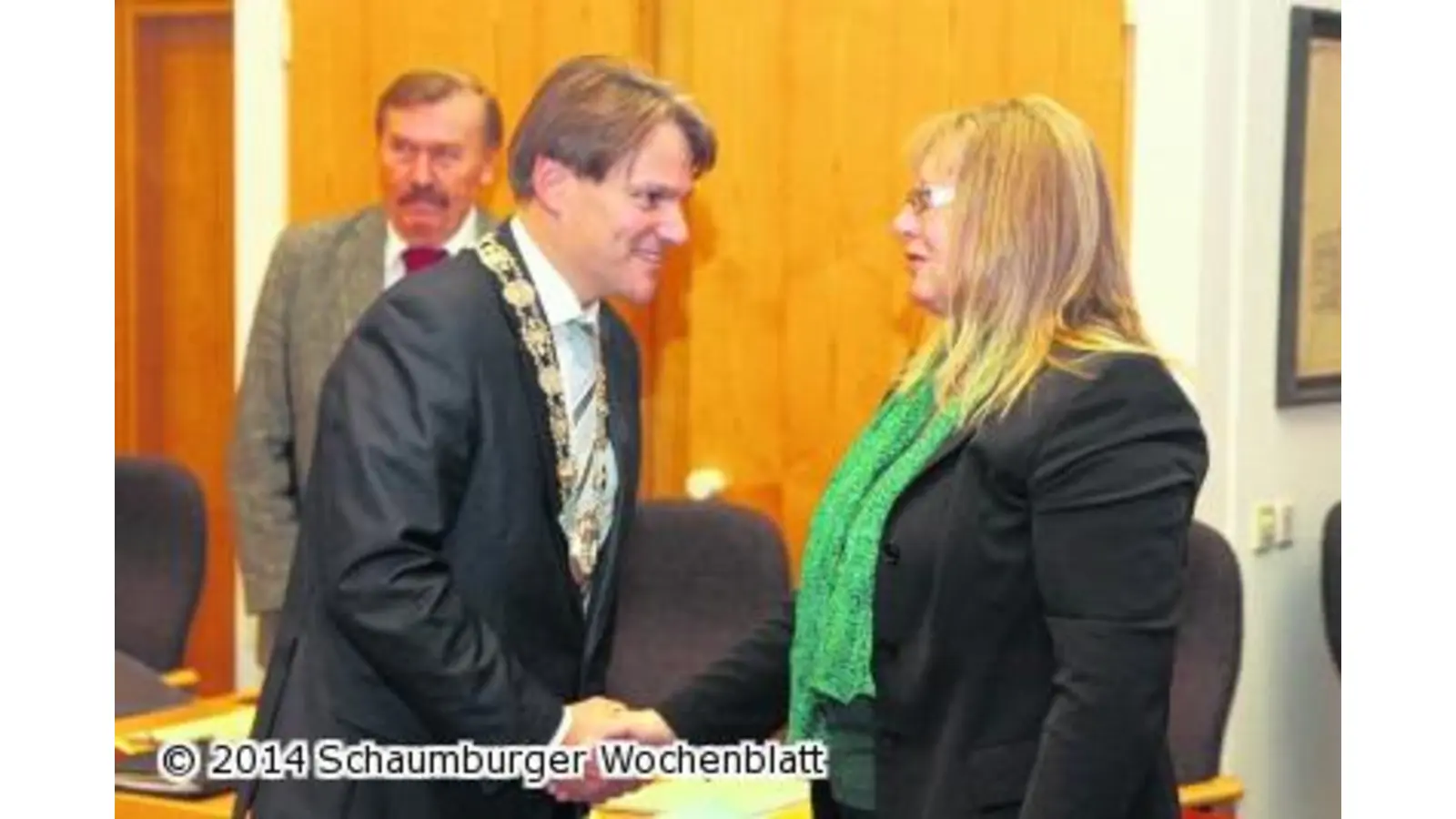 Vereidigung des Bürgermeisters (Foto: bb)