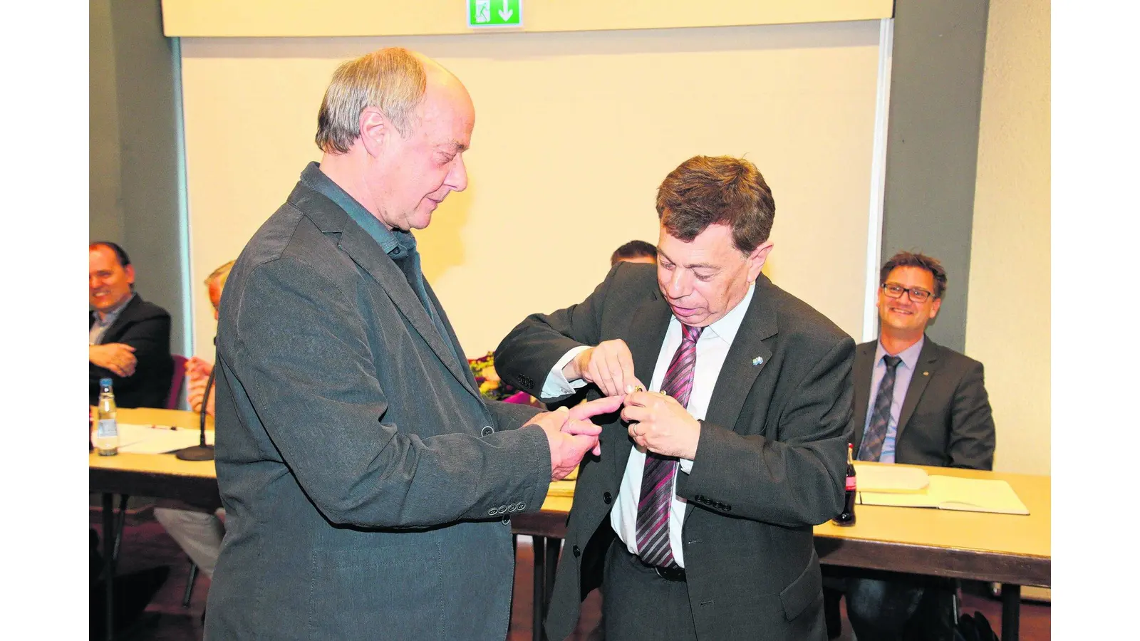 Uwe Elsner erhält Goldenen Ehrenring der Stadt (Foto: gi)