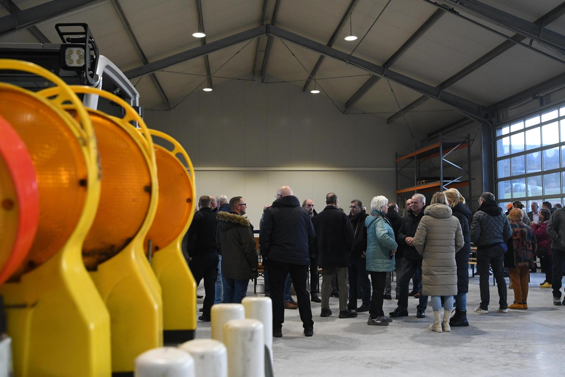 Der neue Baubetriebshof ist eingeweiht worden. (Foto: nd)