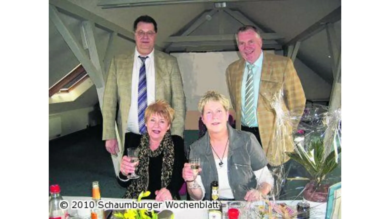 Verabschiedung langjähriger Mitarbeiterinnen (Foto: ro)
