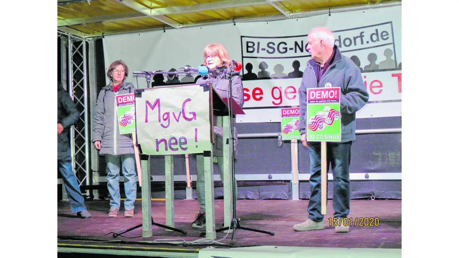 Ausbau der Bahnstrecke gefordert (Foto: red)