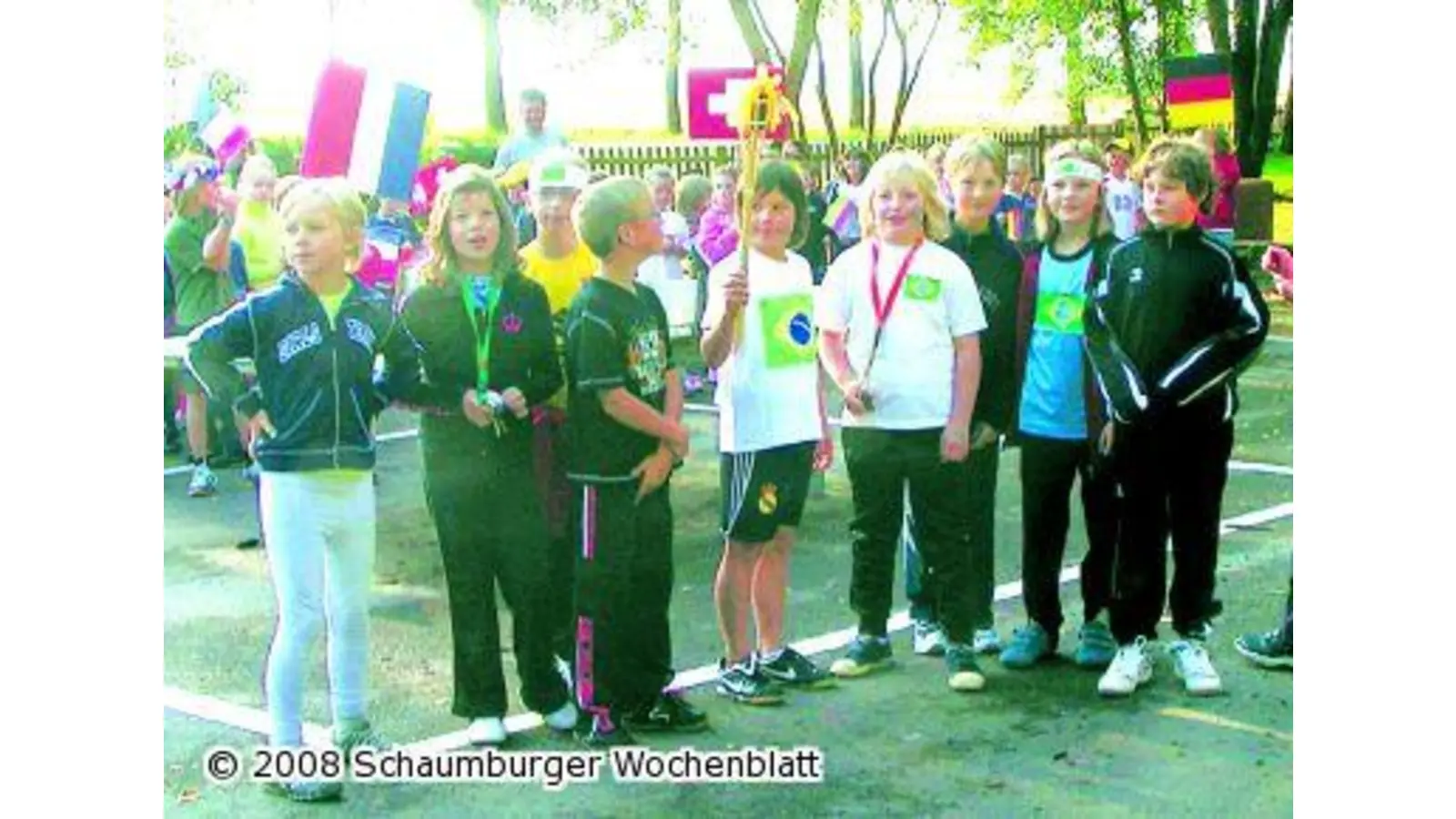 Der olympische Gedanke erreicht die Grundschule (Foto: wtz)