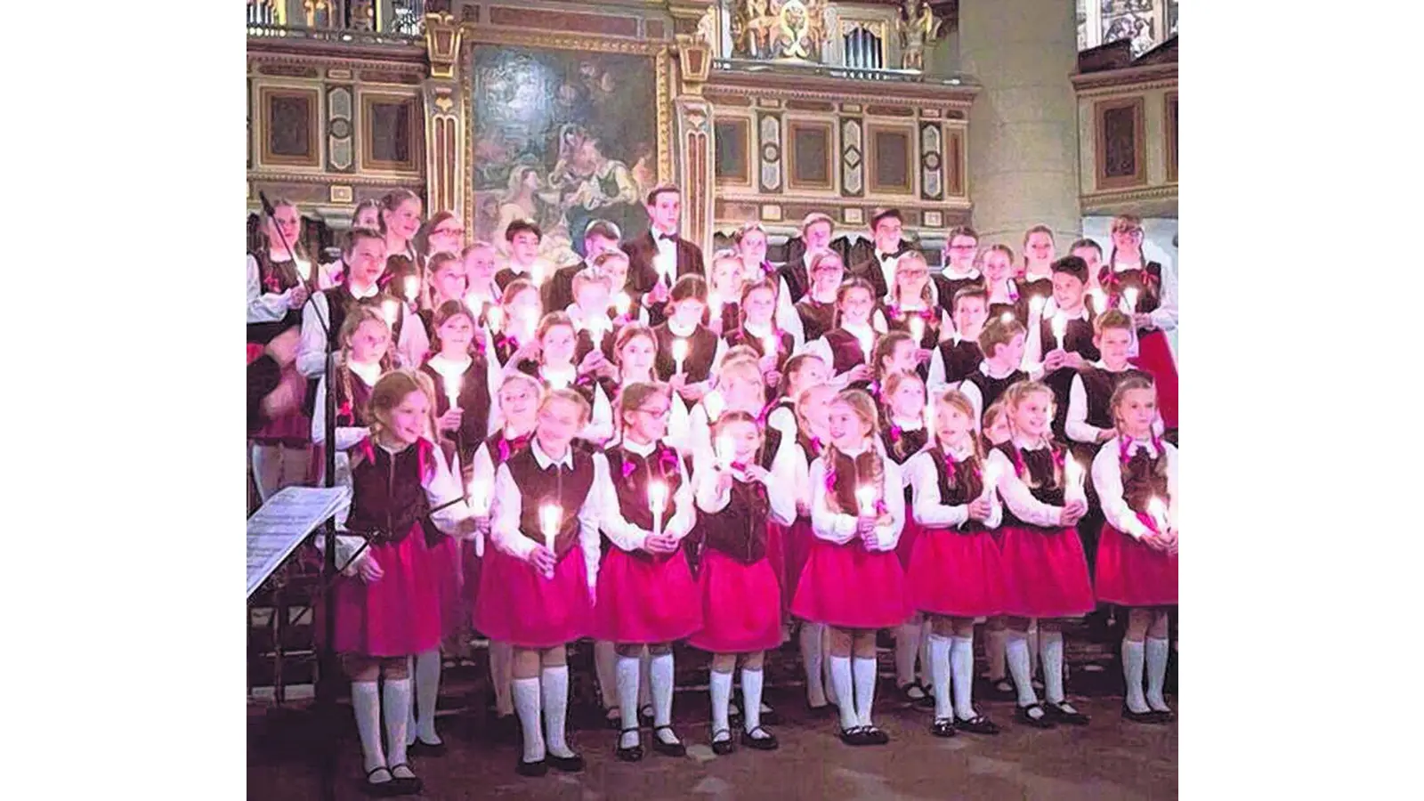 Chorgesang in der Stadtkirche (Foto: mk)