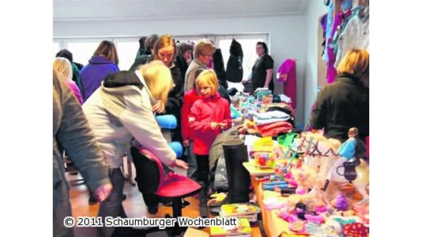 Volles Haus beim Basar im Kindergarten (Foto: red)