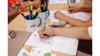 Das „Bunte Klassenzimmer” der Landesgartenschau Bad Nenndorf organisiert am Freitag einen Nachmittag voller Spaß und Spiel.  (Foto: Marie-Christin Pratsch)