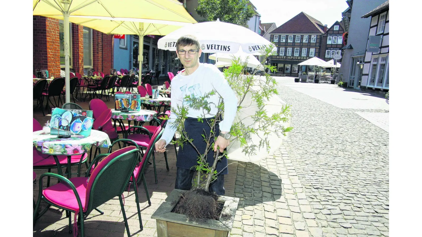 Vandalismus in der Innenstadt (Foto: gi)