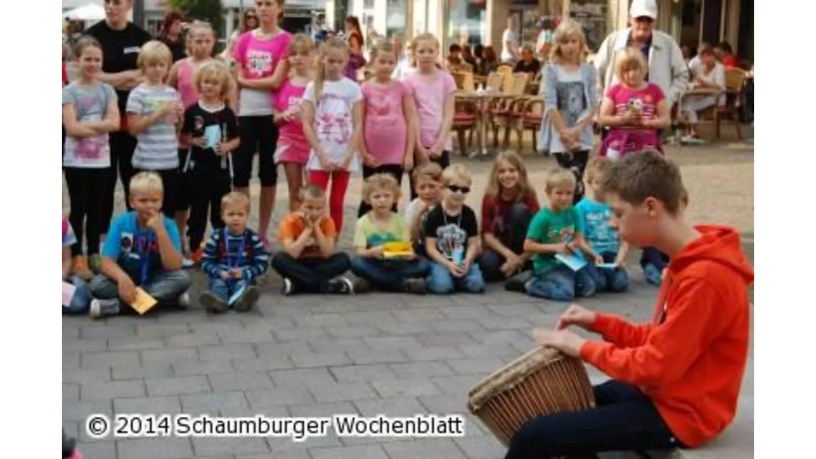 Lauter Trommelwirbel und los geht der Spaß (Foto: ste)