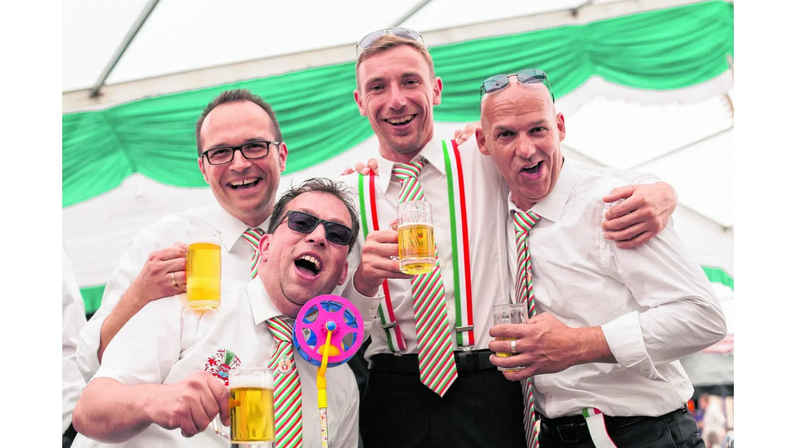 Beste Stimmung im Festzelt (Foto: red)