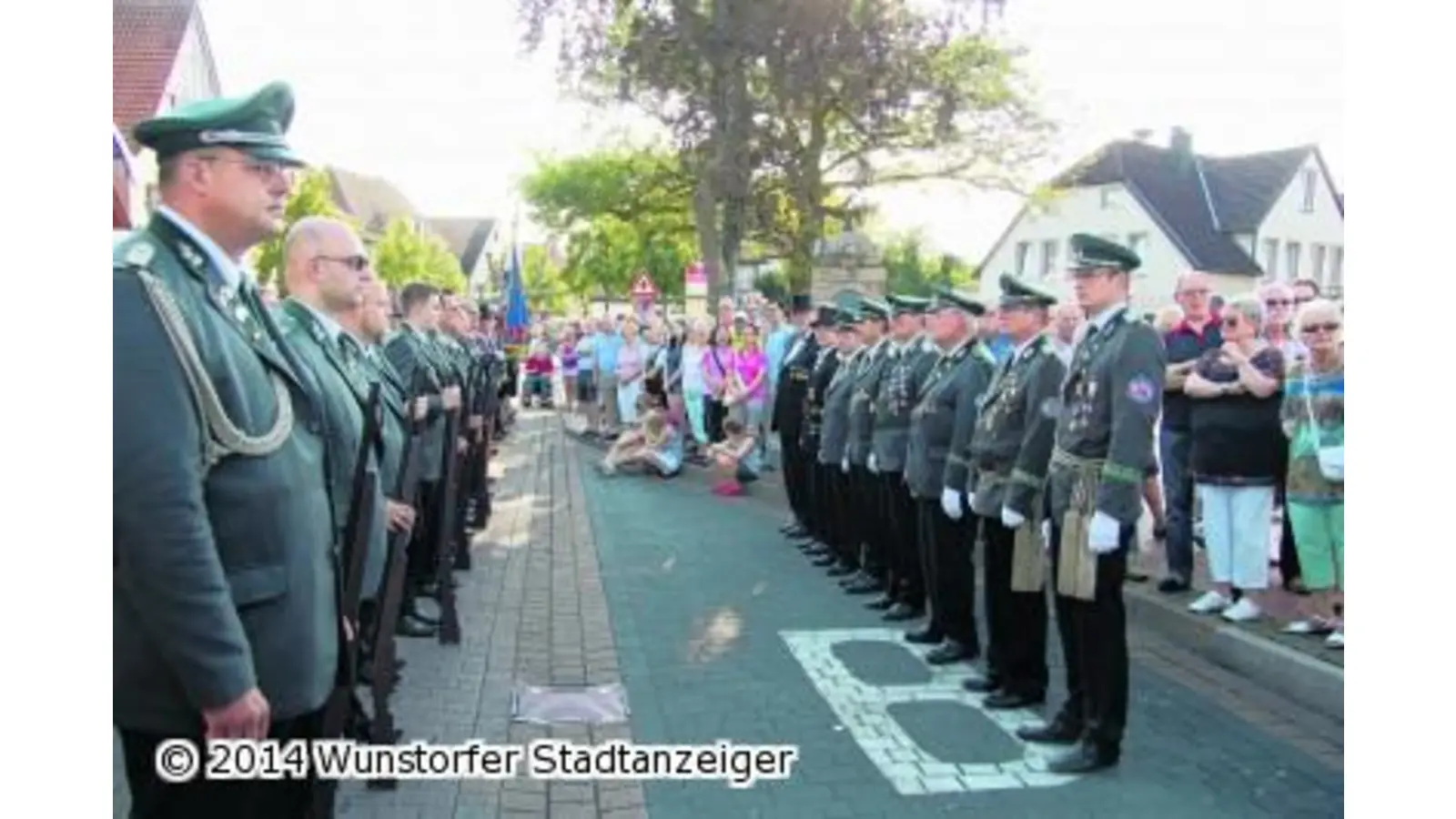 Tradition wahren zum Schützenfest (Foto: gi)