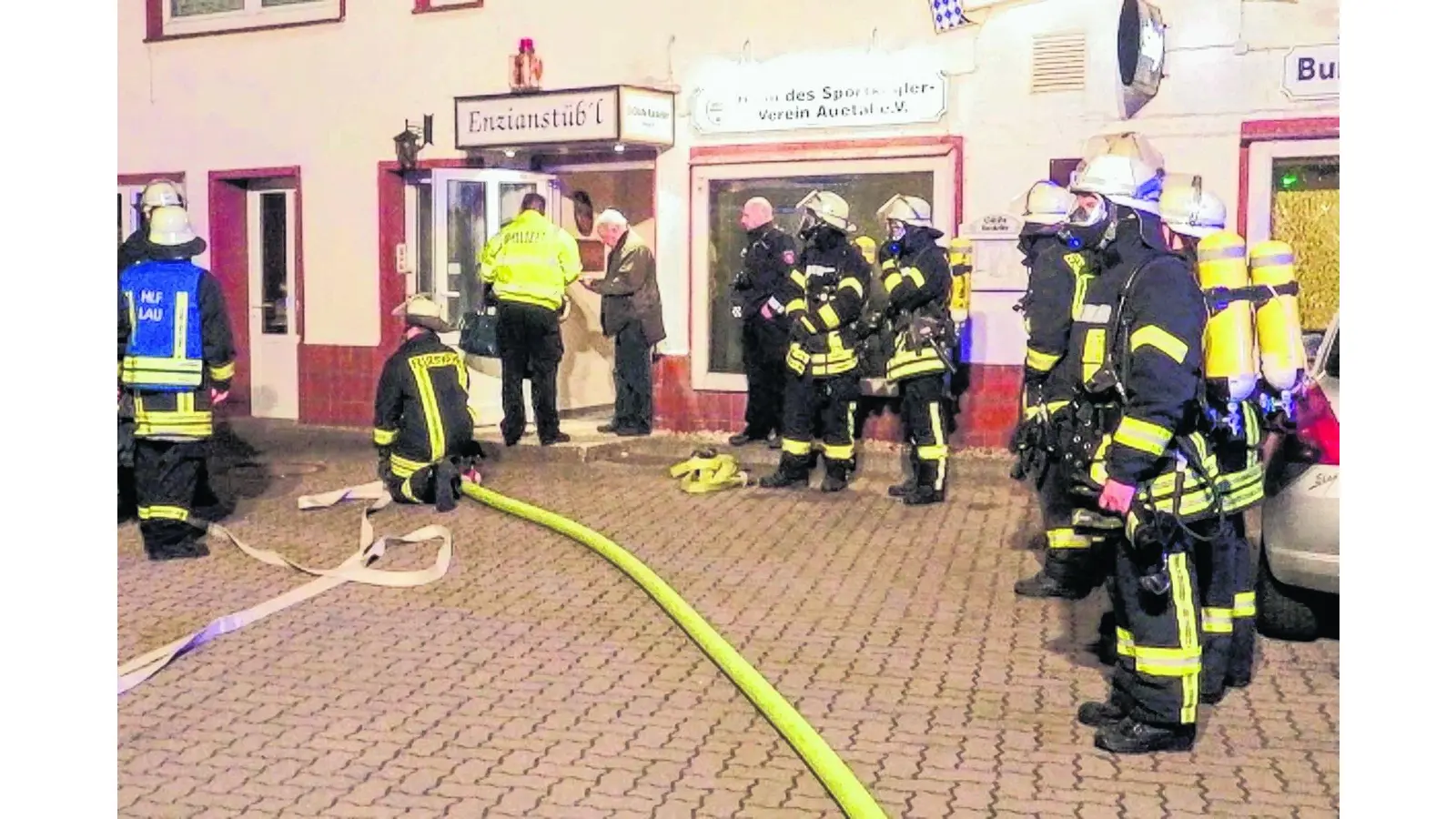 Nur kurze Pause für die Kegler (Foto: al)