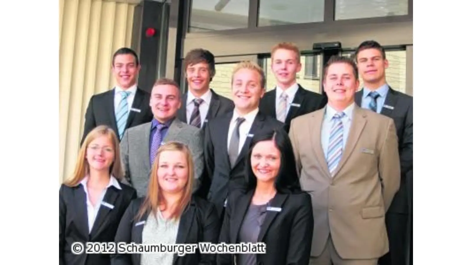 Zehn Auszubildende starten jetzt durch (Foto: red)