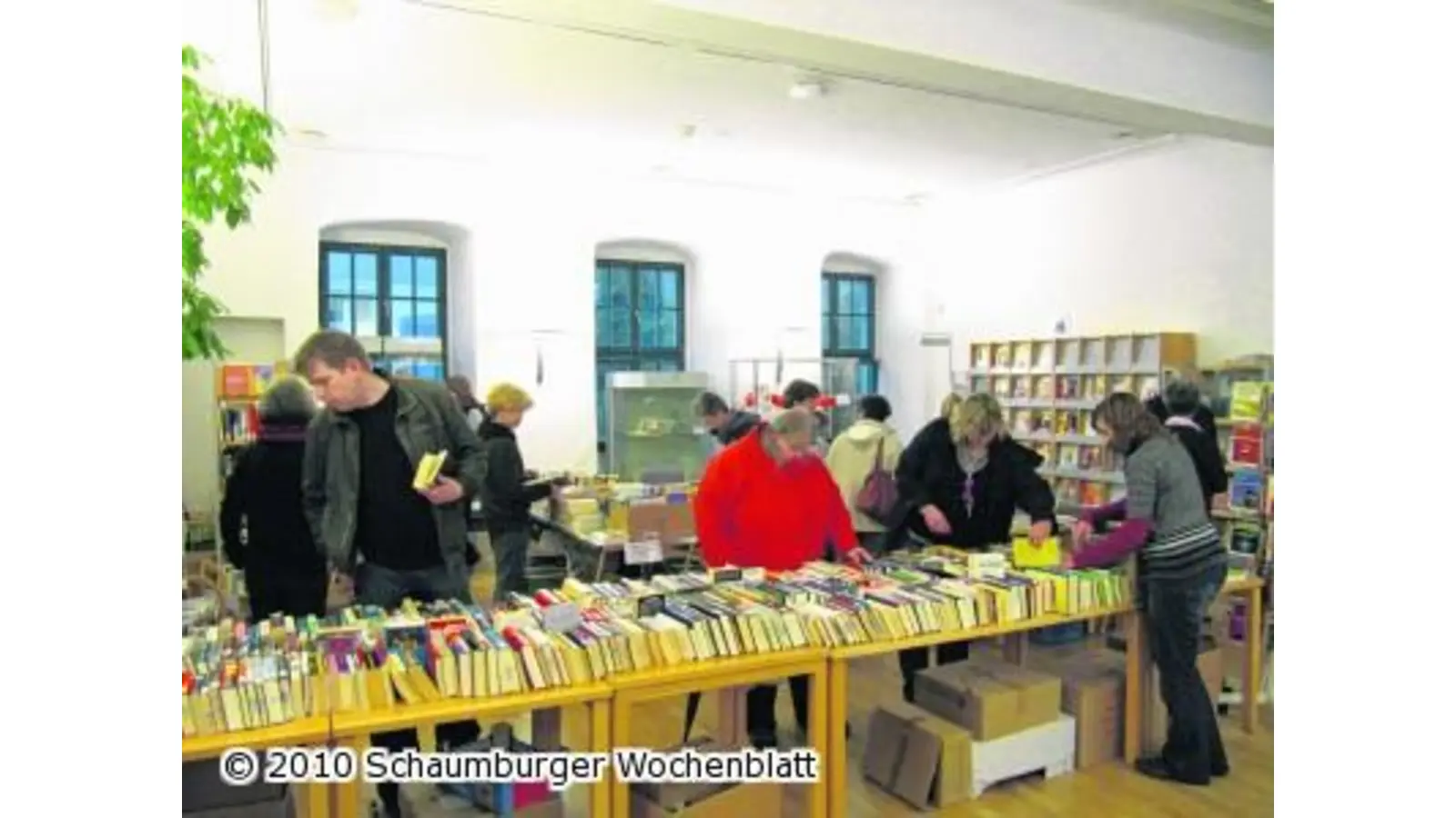 Eintauchen in ein Meer aus Büchern (Foto: jl)