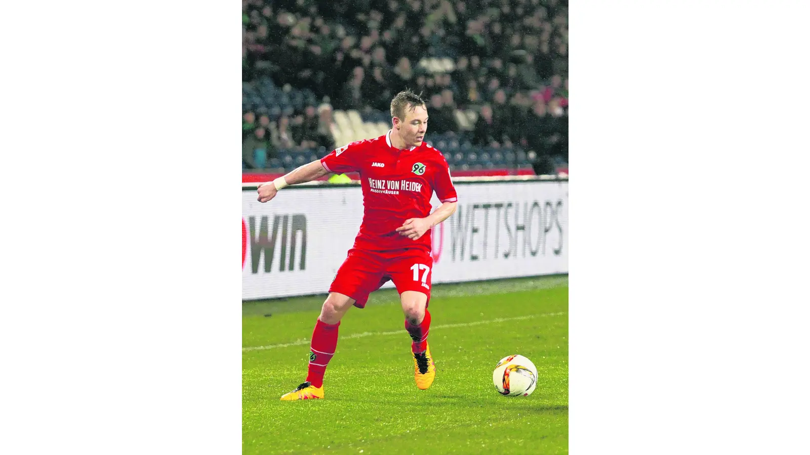 96 gegen den Hamburger SV (Foto: bb)