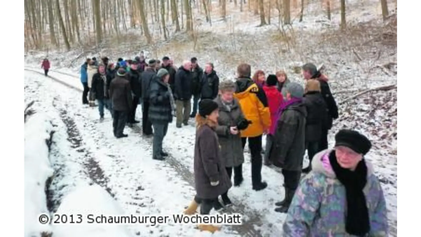 Winterwanderung der Siedler (Foto: red)