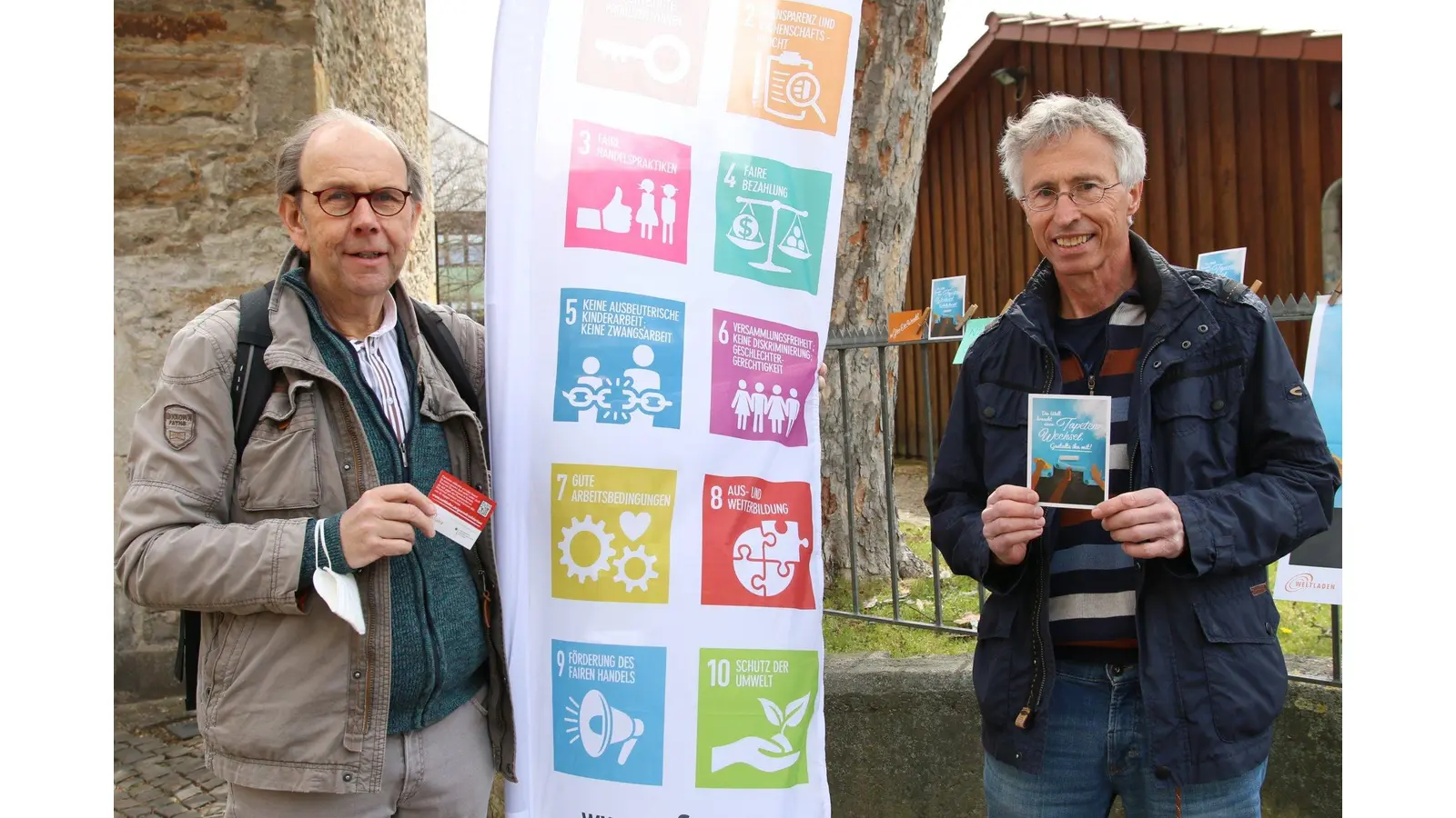 Mit gerechter Entlohnung (Foto: bb)