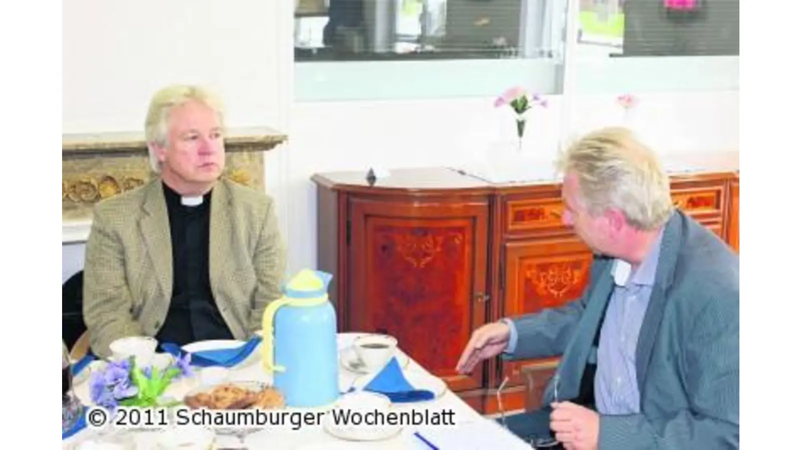 Landesbischof sichert SIGA Unterstützung zu (Foto: mh)