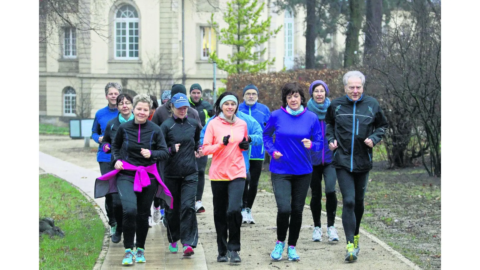 Sportlicher Ausklang im Kurpark (Foto: bb)