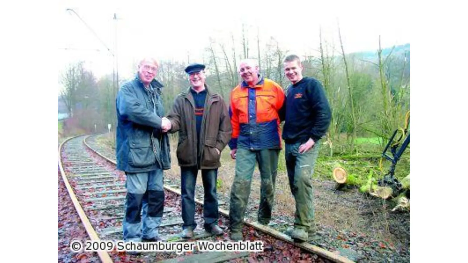 Bäume fallen zum Schutz der historischen Extertalbahn (Foto: ste)