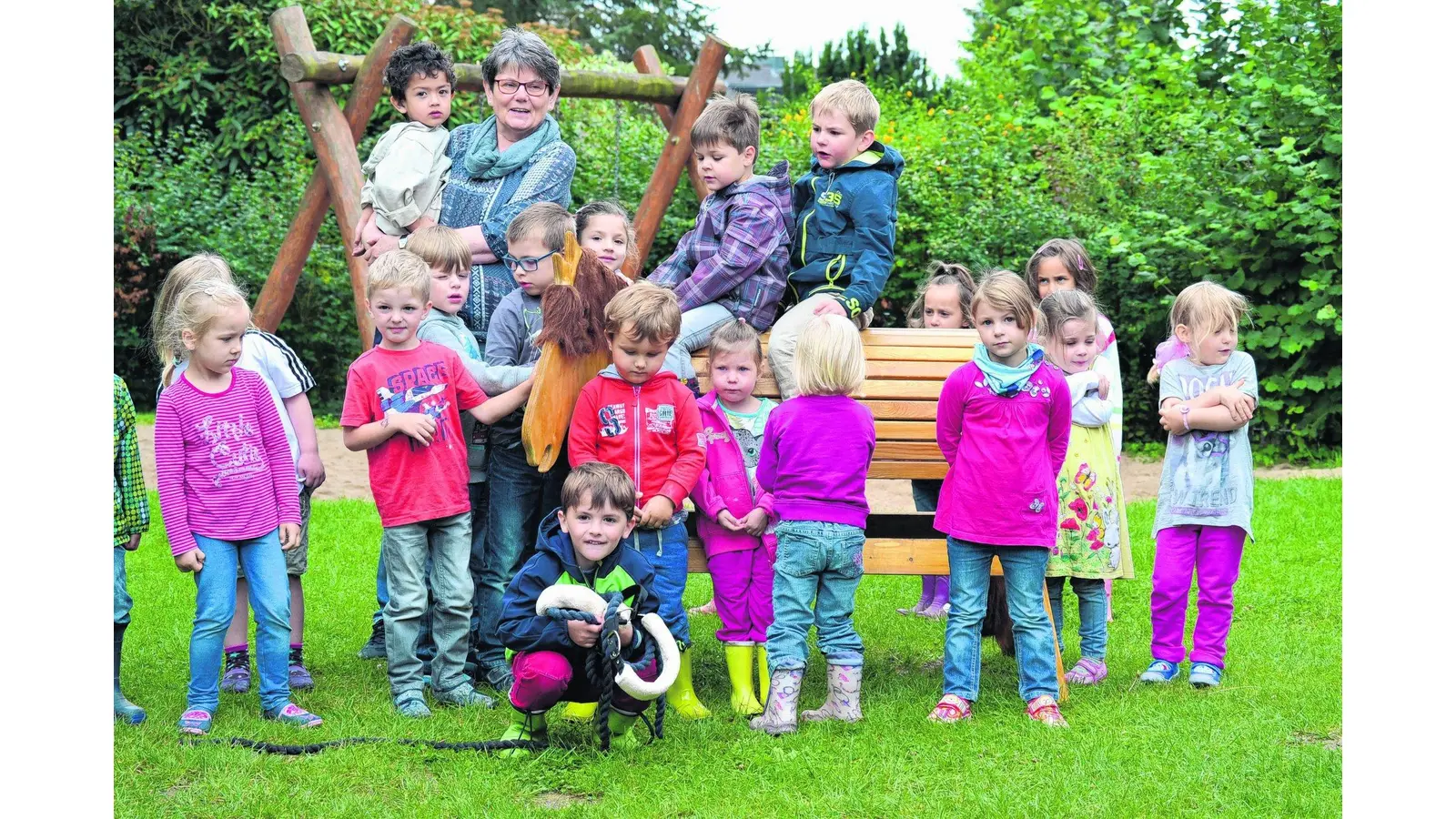 Ein Pferd für den Garten (Foto: red)