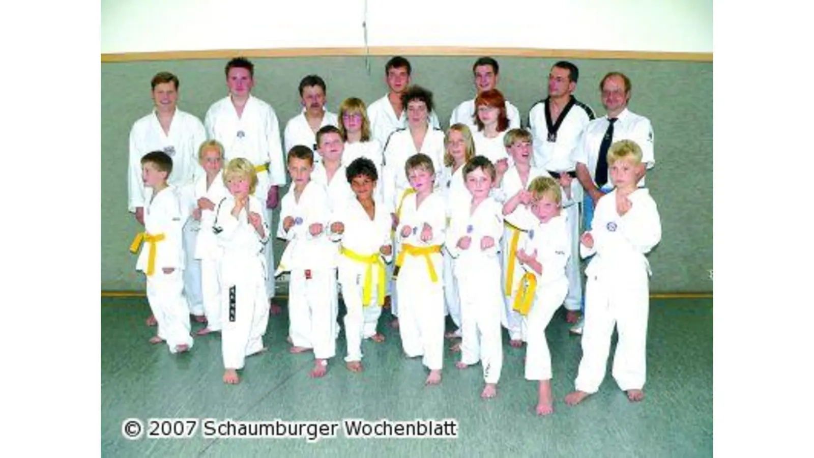 Erste Prüfungen für grünen Gürtel (Foto: al)