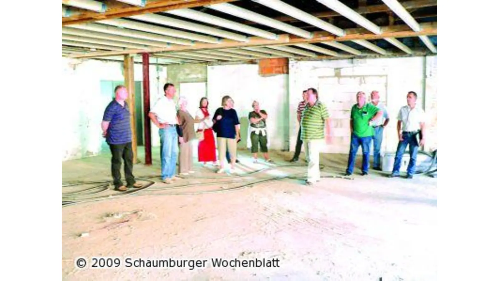 Letzte Arbeiten mit Hochdruck (Foto: al)