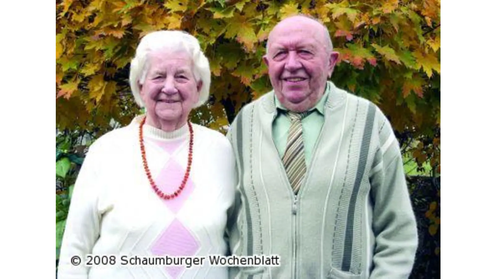 65 Jahre verheiratet Eiserne Hochzeit im Hause Schönbeck (Foto: tt)