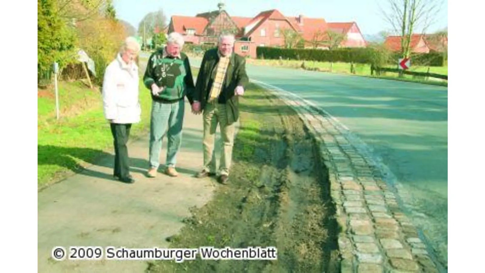 Straßenmeisterei lässt sich Zeit (Foto: gi)
