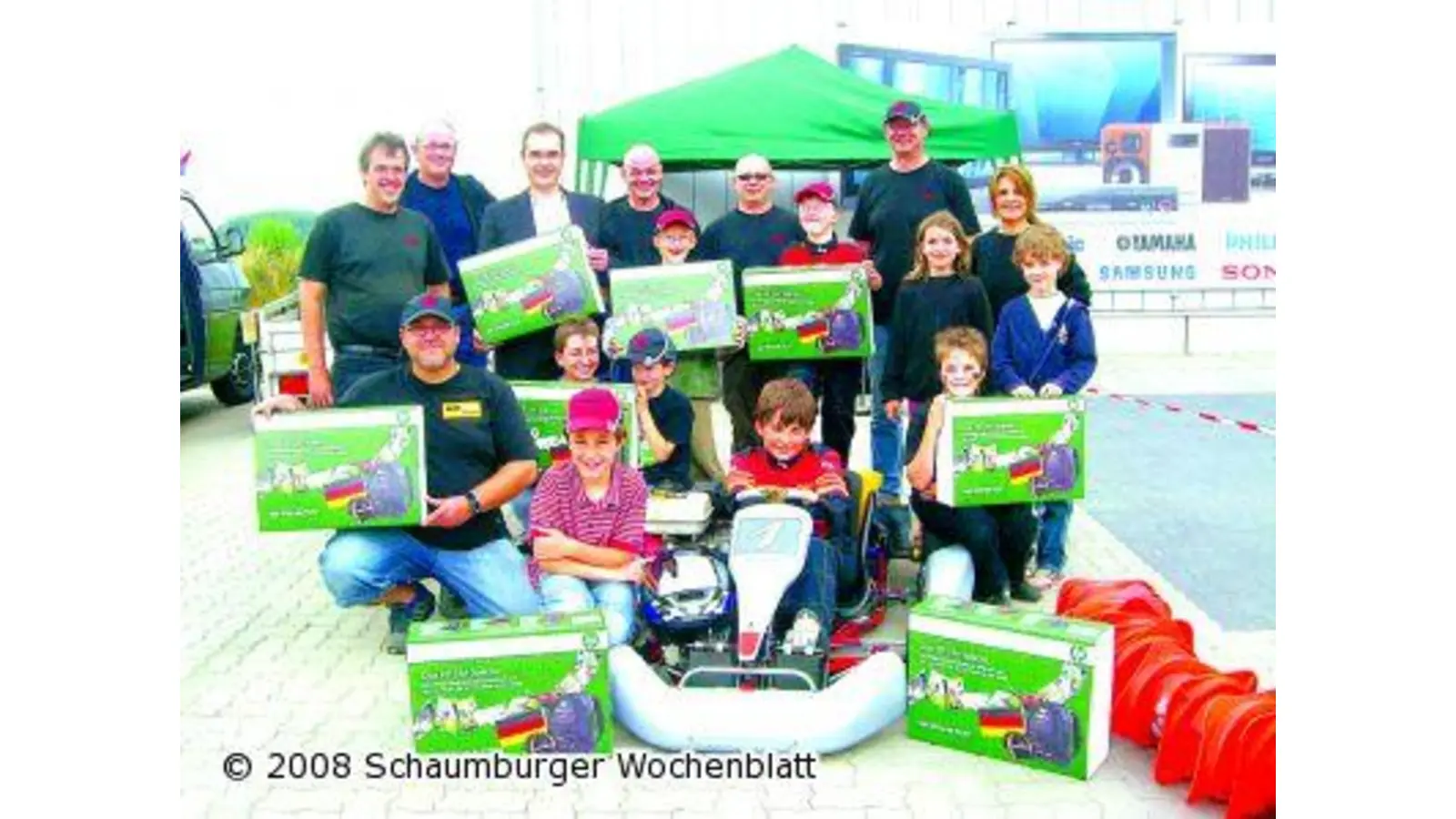 Kart-Slalom zum Ausprobieren (Foto: ro)