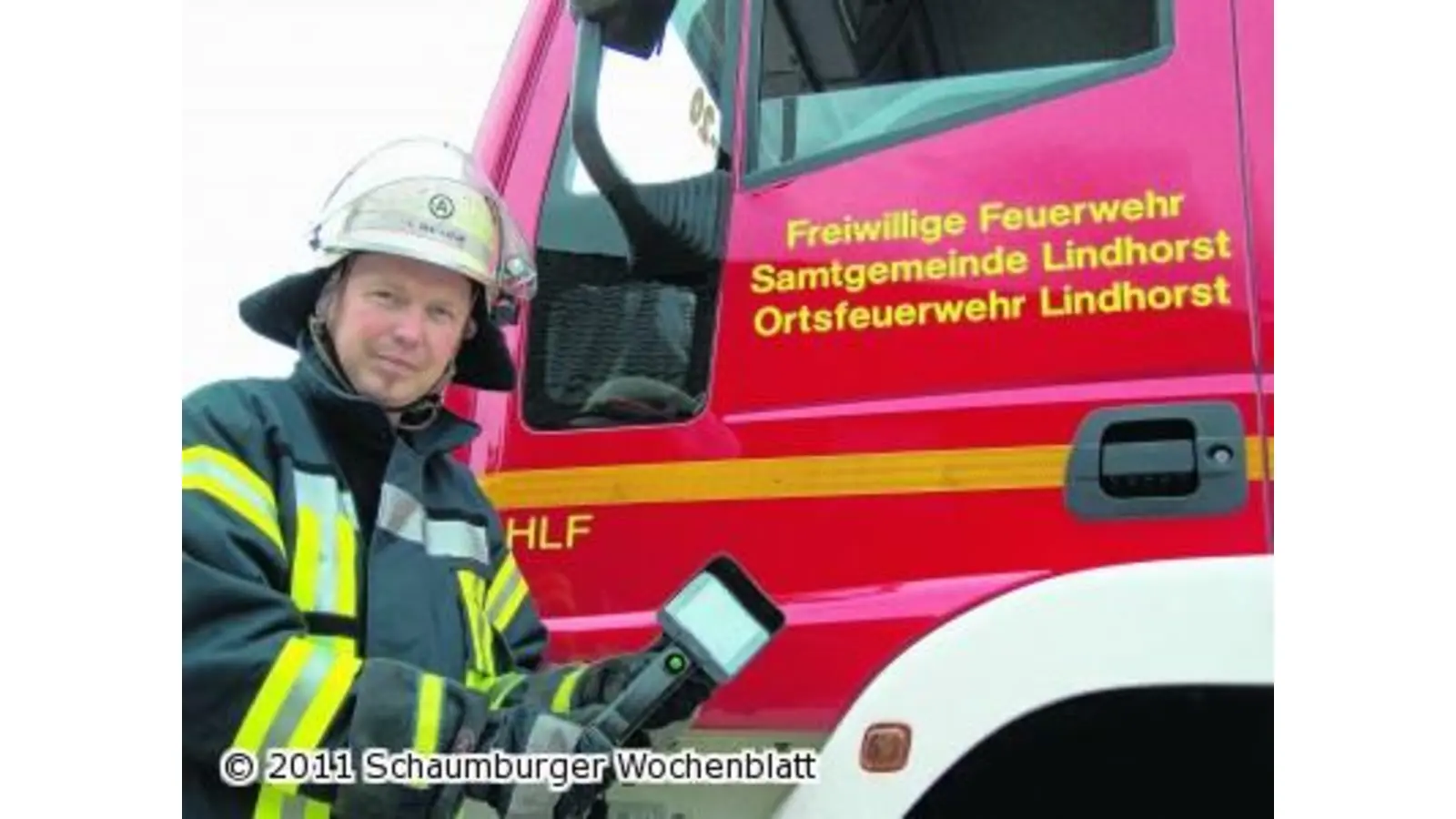 Neue Technik bei der Feuerwehr (Foto: mk)