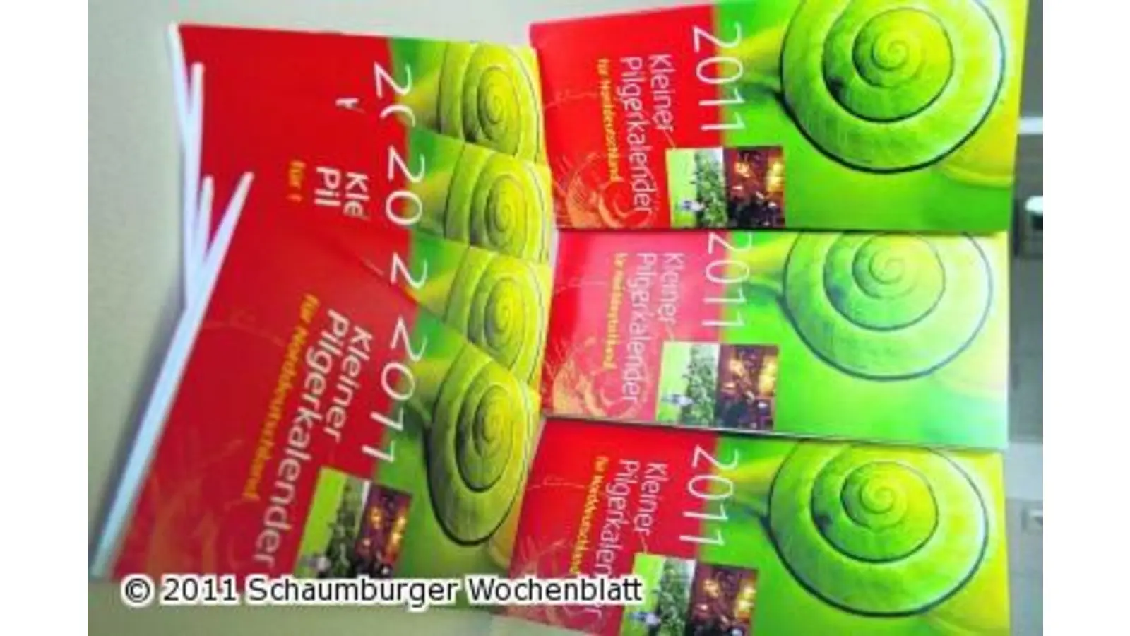Ein kleiner Pilgerkalender (Foto: kk)