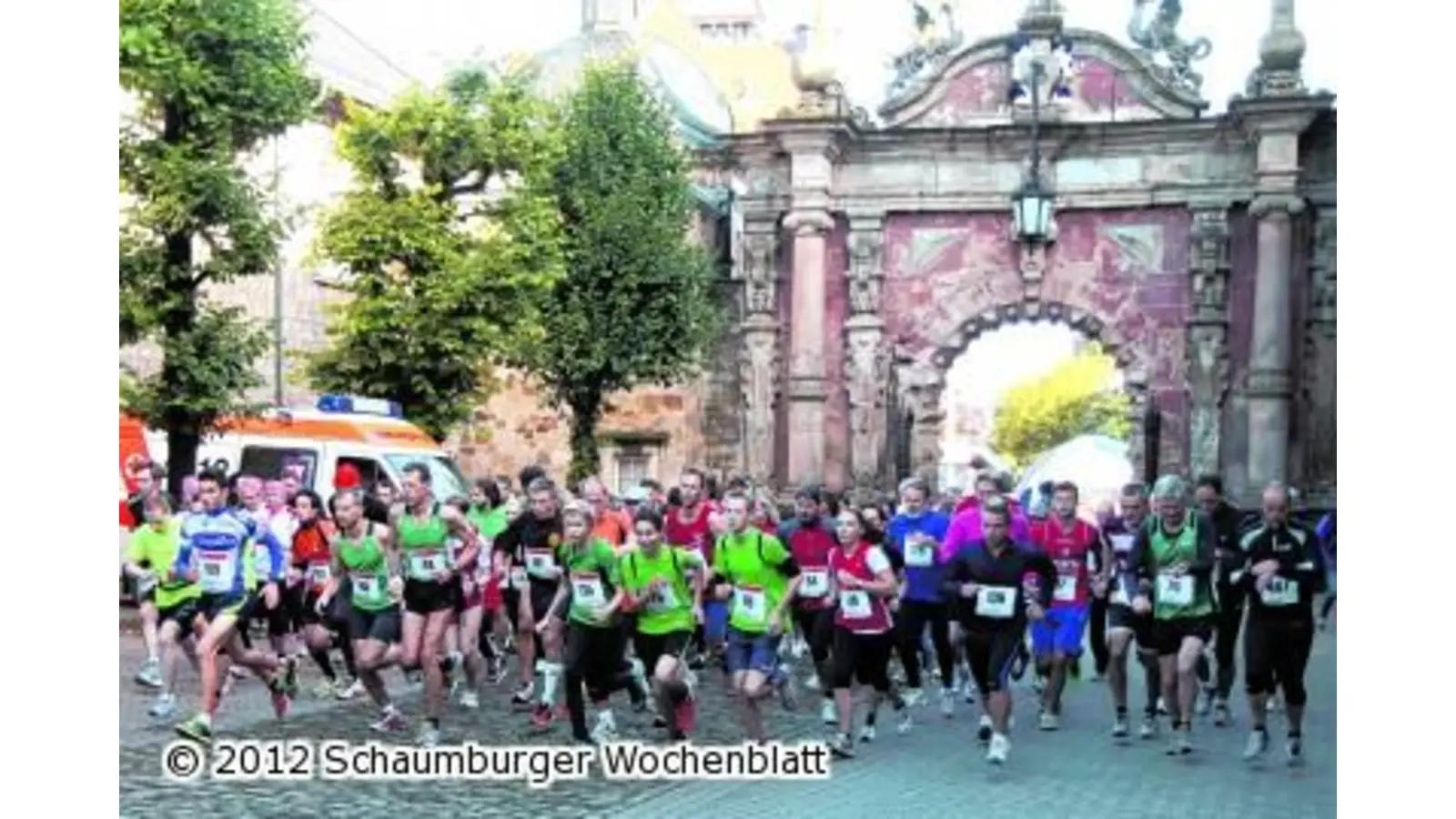 Viele Schüler schnüren die Laufschuhe (Foto: bb)