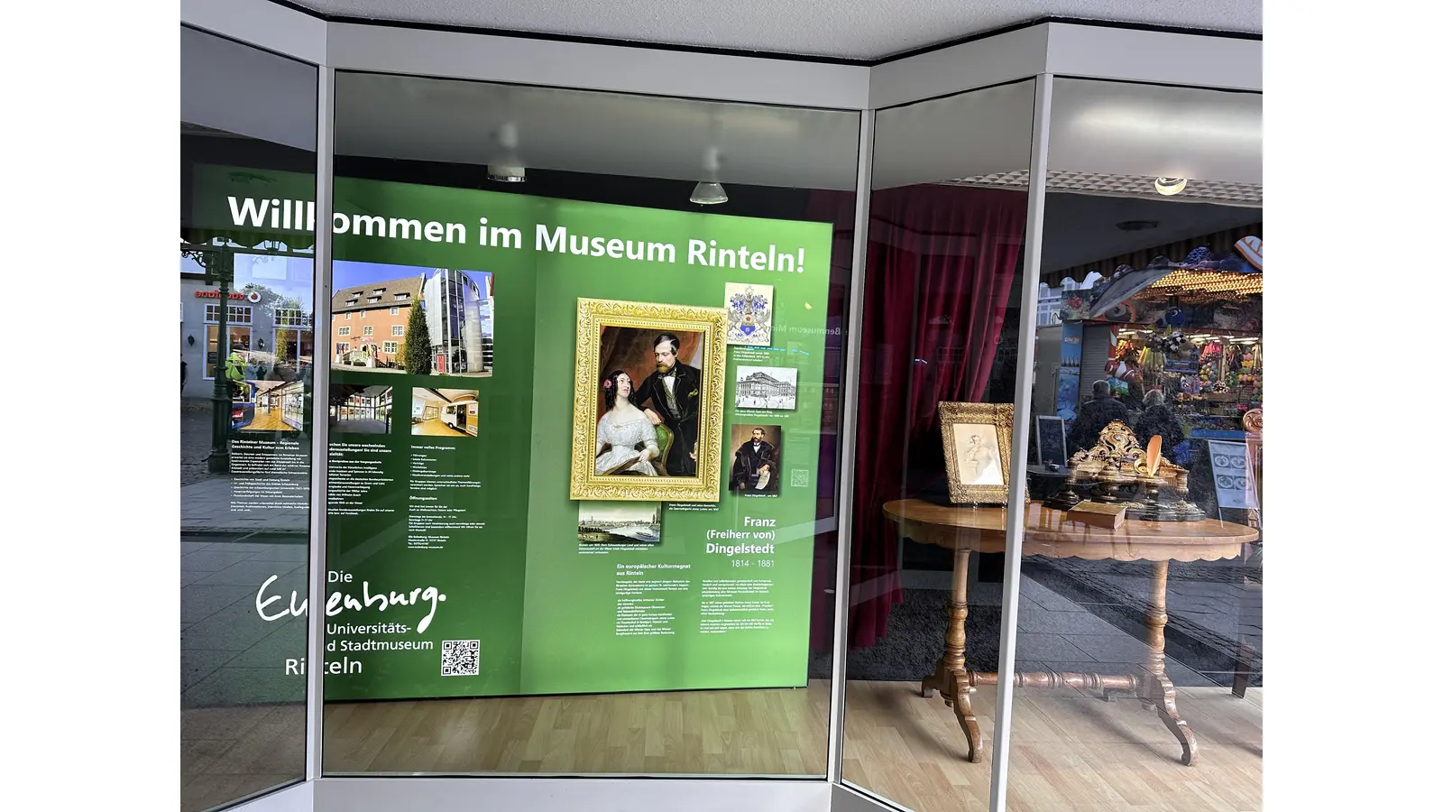 In bester Innenstadtlage in Rinteln präsentiert sich das Museum Eulenburg in einer Kooperation mit dem LWL-Preußenmuseum aus Minden.  (Foto: ste)