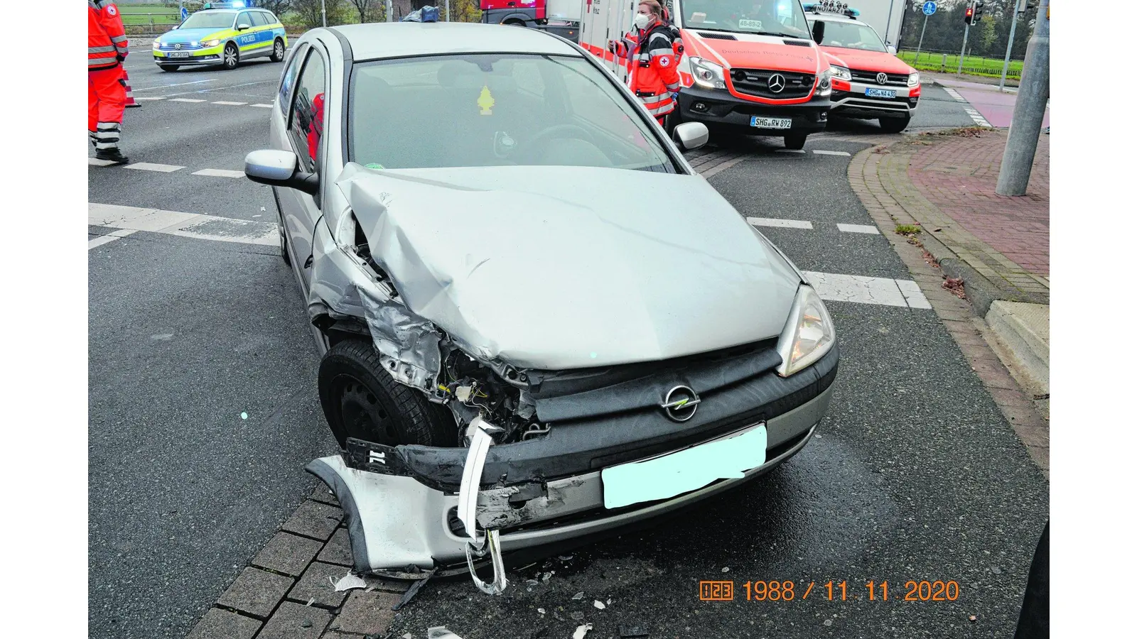 Fahrer missachtet Rot (Foto: cs)