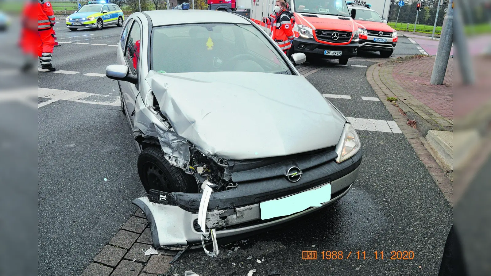 Fahrer missachtet Rot (Foto: cs)
