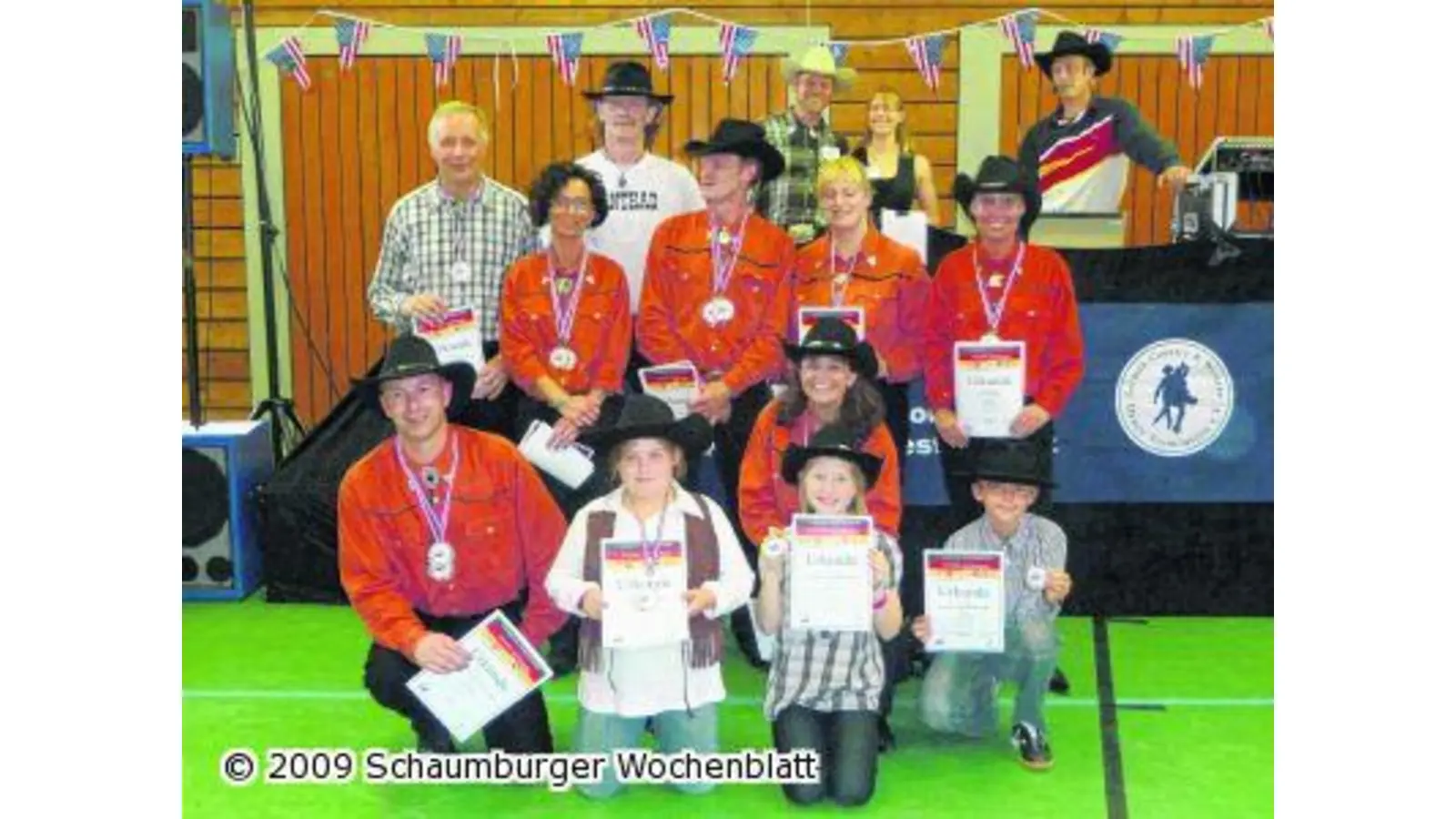 Medaillen für Lince-Dance-Corner (Foto: red)