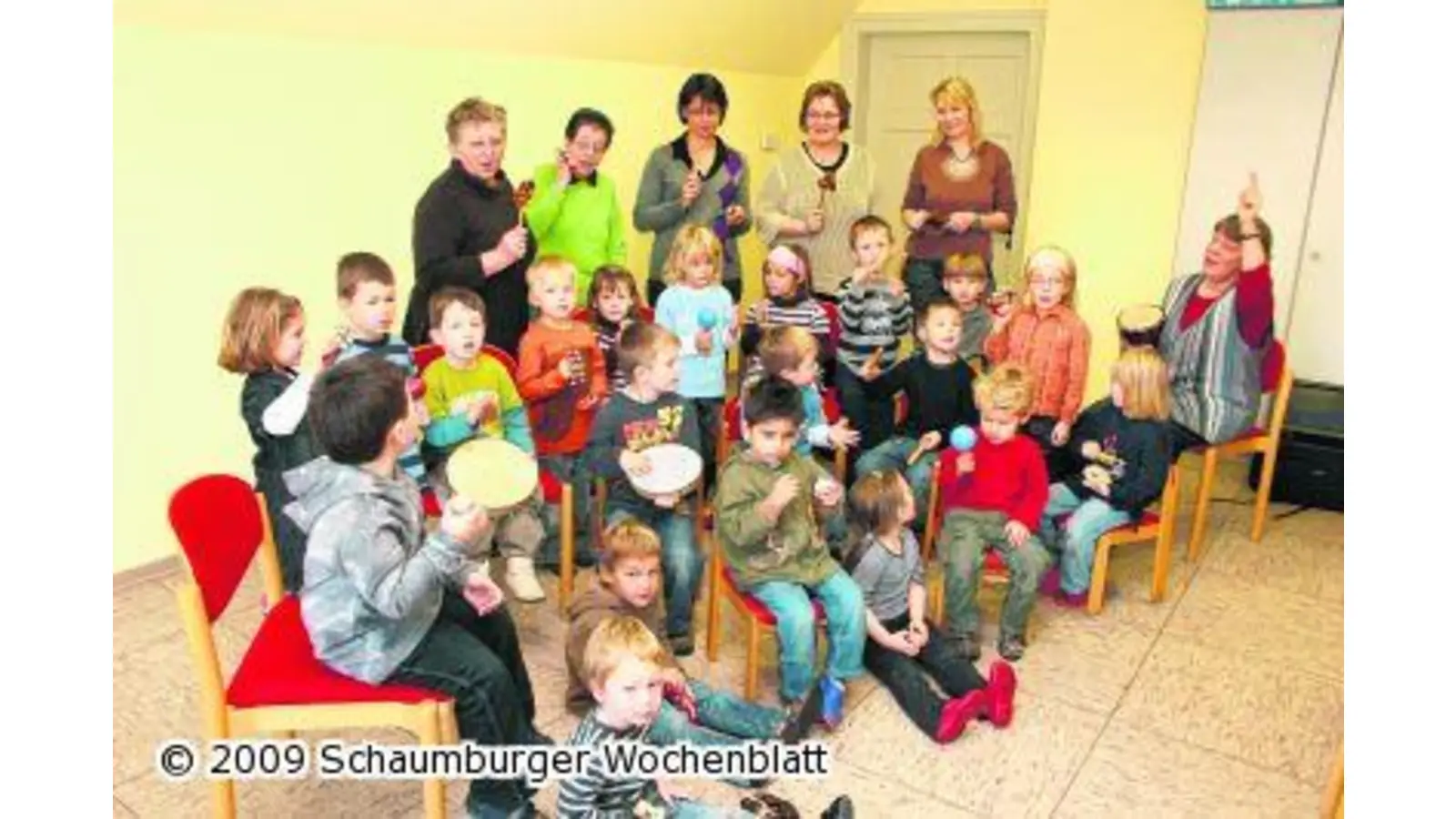 Kinder lernen spielerisch die Welt der Musik kennen (Foto: bb)