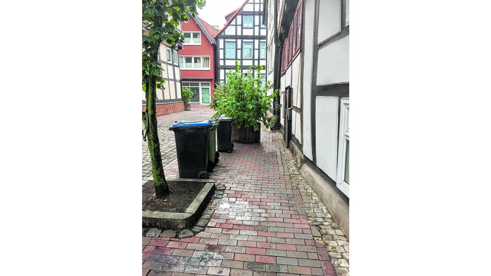 Eingang und Ausgang sind identisch (Foto: km)