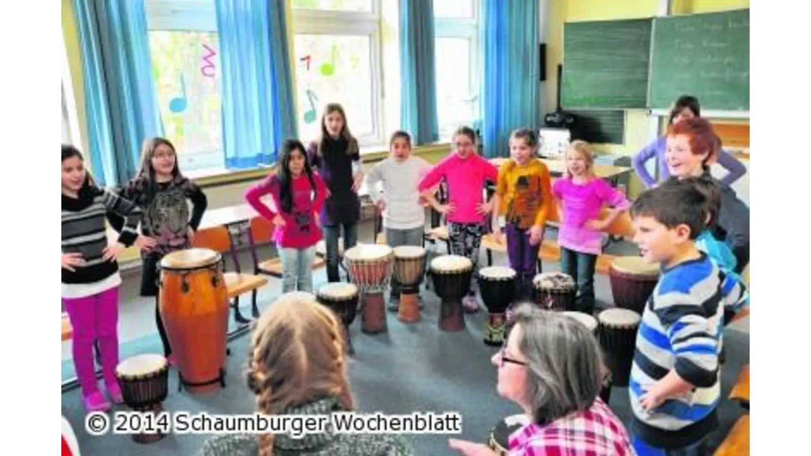 Mitmachen und den Rhythmus spüren (Foto: nb)